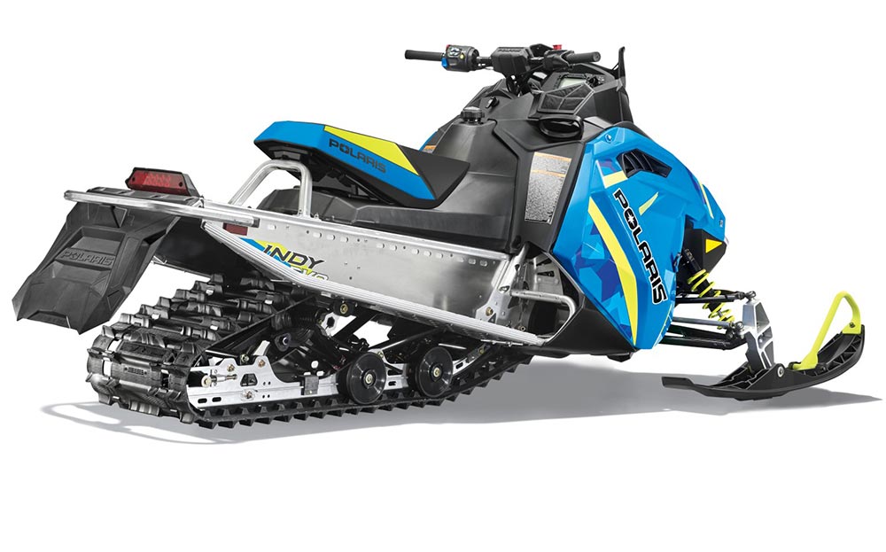 Polaris Indy Evo - A snowmobile with compact ergonomics and performance bui...