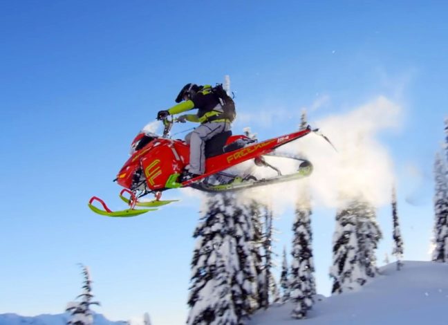 First Rider Forward Snowmobile Freerider Snowmobile Magazine - Backcountry sledding adventures